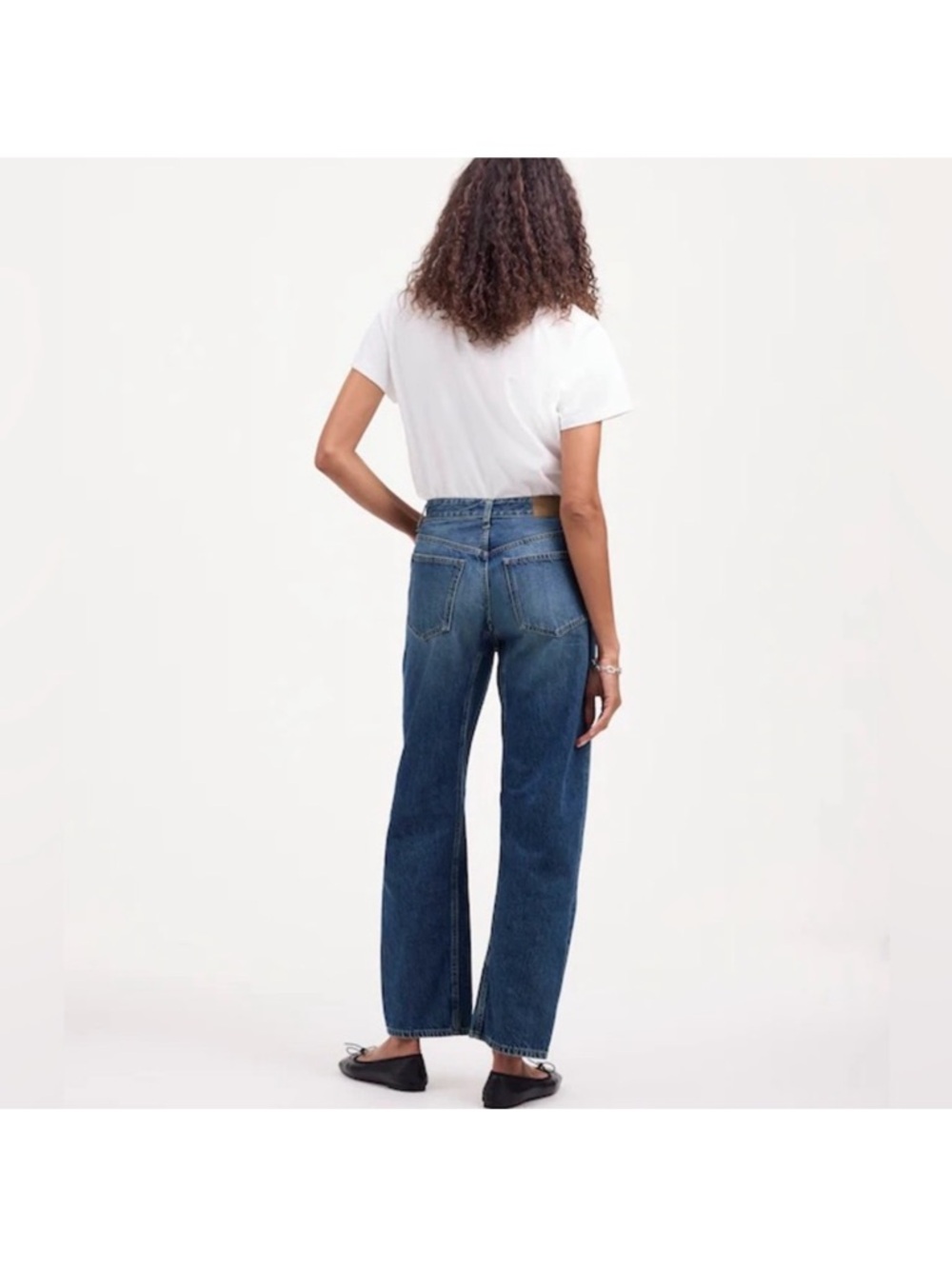 Madewell The Darted Barrel Leg Jean Sz 30P - Picture 4 of 13